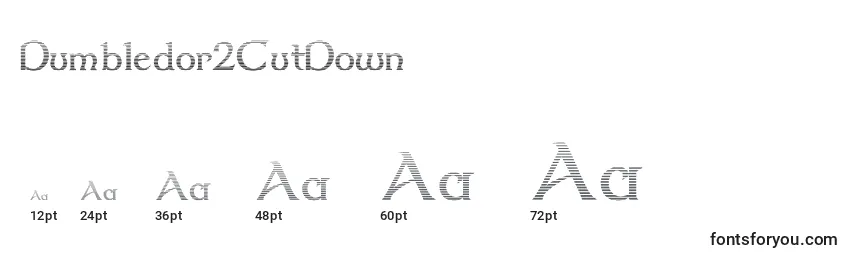 Размеры шрифта Dumbledor2CutDown