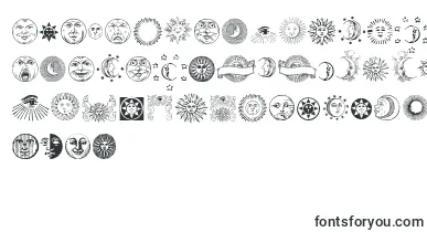 Astrodings font – futuristic Fonts