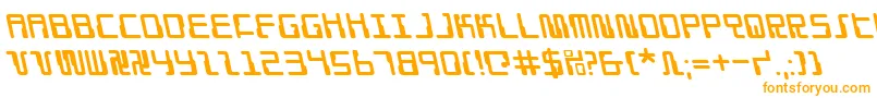 Droidloverl Font – Orange Fonts on White Background