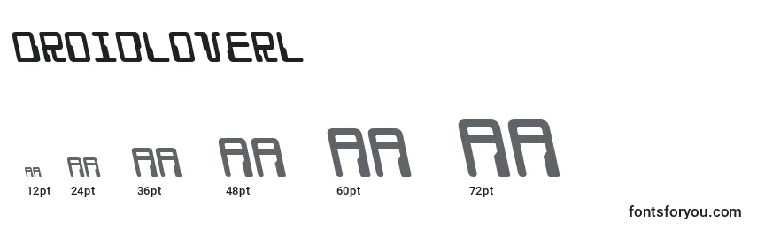 Droidloverl Font Sizes