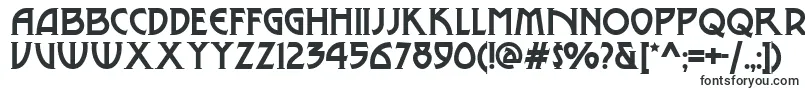 MetroModern-fontti – Katalogi