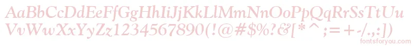 Vaniel2BoldItalic Font – Pink Fonts