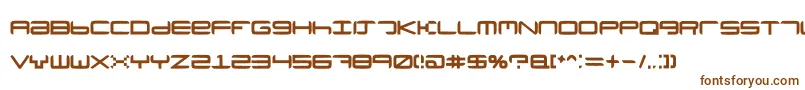 Шрифт Neutronium – коричневые шрифты на белом фоне