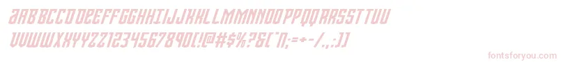 Viceroyexpandital Font – Pink Fonts on White Background