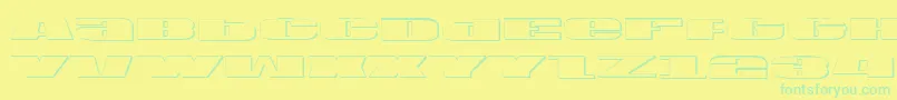 More about Usav2s Font Usav2s Font – Green Fonts on Yellow Background