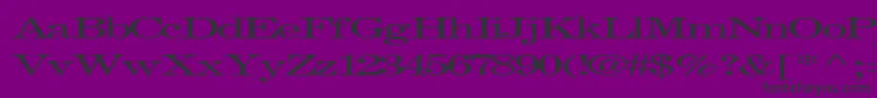 Fastpardontype32RegularTtext Font – Black Fonts on Purple Background