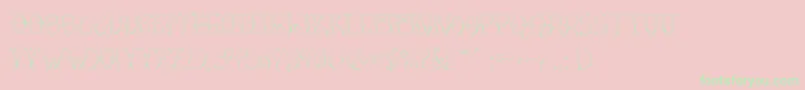 Подробнее о шрифте VtcSumislasheroneskinned Шрифт VtcSumislasheroneskinned – зелёные шрифты на розовом фоне