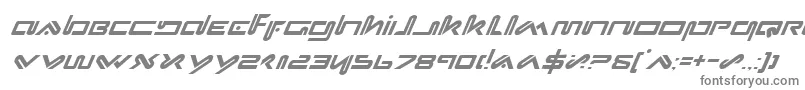 Xephi-fontti – harmaat kirjasimet valkoisella taustalla