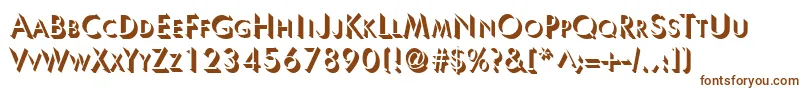 UltrashadowRegular Font – Brown Fonts