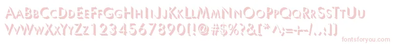 UltrashadowRegular-Schriftart – Rosa Schriften