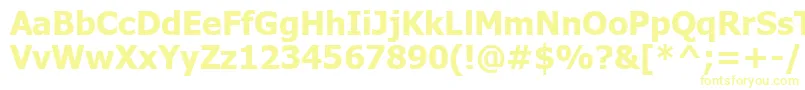 TahomaРџРѕР»СѓР¶РёСЂРЅС‹Р№ Font – Yellow Fonts