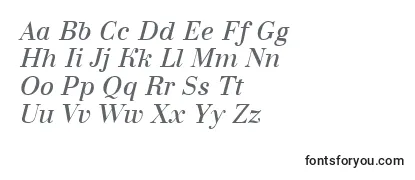BodoninovaItalic Font