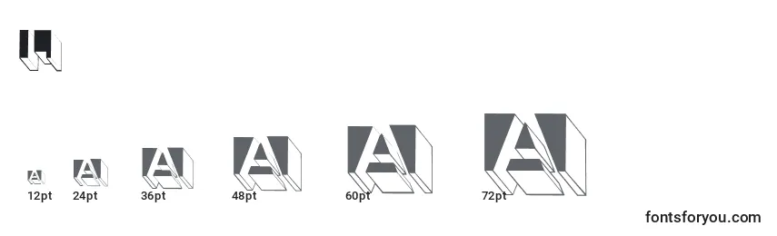 Letterbuildings Font Sizes