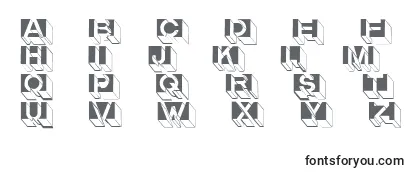 Шрифт Letterbuildings