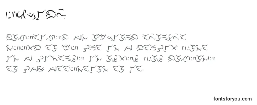 Шрифт Elvish