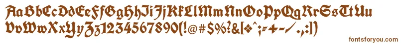 UnifrakturcookBold Font – Brown Fonts