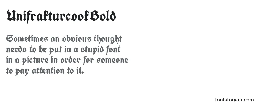 UnifrakturcookBold-fontti