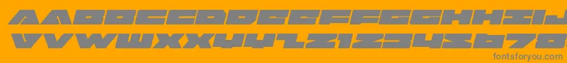 En savoir plus sur la police Badaxeexpandital Police Badaxeexpandital – polices grises sur fond orange