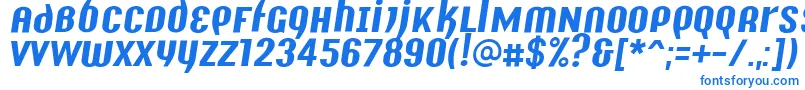 フォントY2kAnalogLegacyItalic – 青いフォント