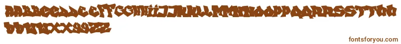 FtfIndonesianaGoGraffitiana Font – Brown Fonts