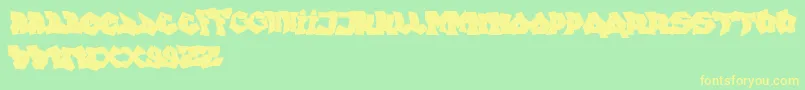 Más sobre la fuente FtfIndonesianaGoGraffitiana fuente FtfIndonesianaGoGraffitiana – Fuentes Amarillas Sobre Fondo Verde