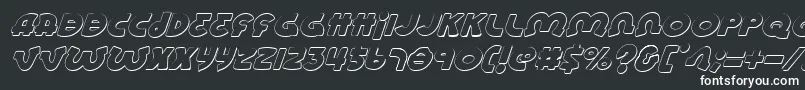 Шрифт Lionelsi – белые шрифты