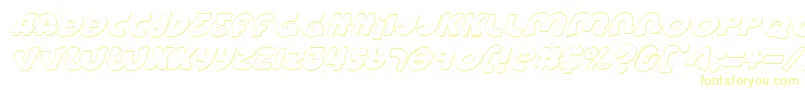 Lionelsi-Schriftart – Gelbe Schriften