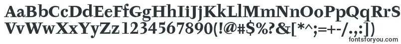 TyfaTextOtBold Font – Black Fonts