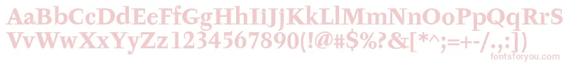TyfaTextOtBold Font – Pink Fonts