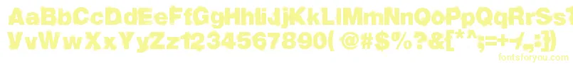 Sprayvetica33third Font – Yellow Fonts