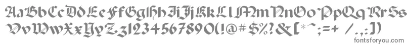Шрифт Paladinc – серые шрифты