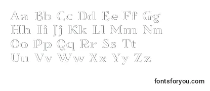 Sortefax Font