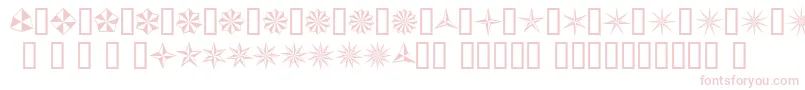 フォントBasicStar – ピンクのフォント