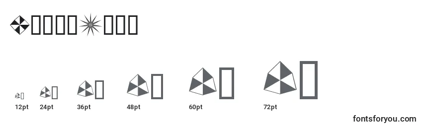 BasicStar Font Sizes