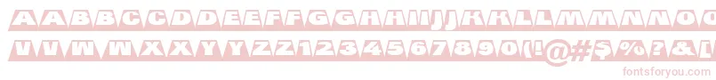 Groti21 Font – Pink Fonts on White Background