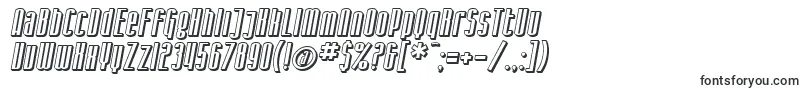 SfIronGothicShadedOblique Font – TTF Fonts