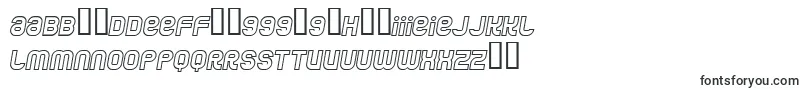 JumboOutlineItalic Font – Maltese Fonts