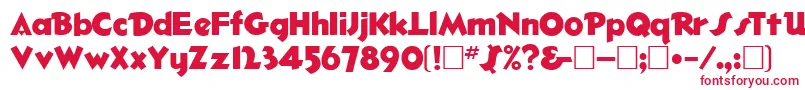 HazaelRegular Font – Red Fonts
