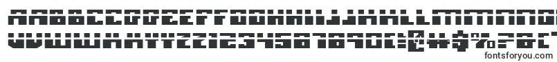 Шрифт MicronianExpandedLaser – рубленные шрифты