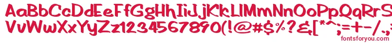 HandOfRodV1.1 Font – Red Fonts