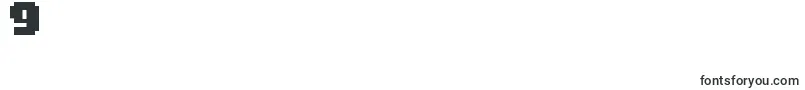 PixelDingbats7 Font – Fonts for Digit 9