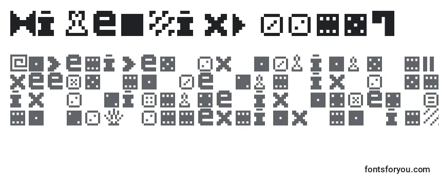 Шрифт PixelDingbats7