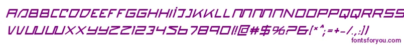 QuasitronBoldItalic Font – Purple Fonts