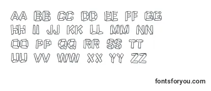 Review of the Funky Stoneage Font