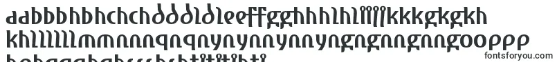 Шрифт AmharaReduced – сесото шрифты