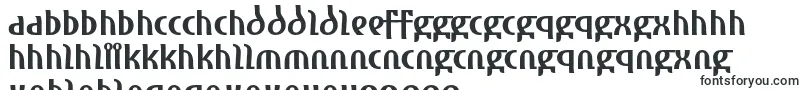 AmharaReduced-fontti – zulun fontit