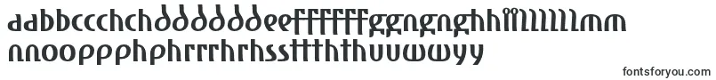 AmharaReduced-fontti – walesilaiset fontit