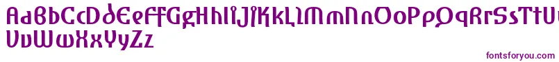 AmharaReduced Font – Purple Fonts on White Background