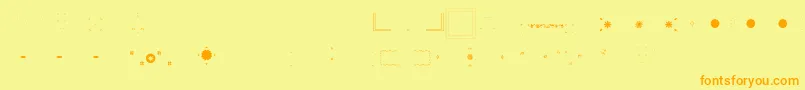 Lisätietoja Pfornmtreasures3Layer5-fontista Pfornmtreasures3Layer5-fontti – oranssit fontit keltaisella taustalla