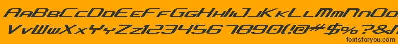 En savoir plus sur la police Concjv2 Police Concjv2 – polices noires sur fond orange